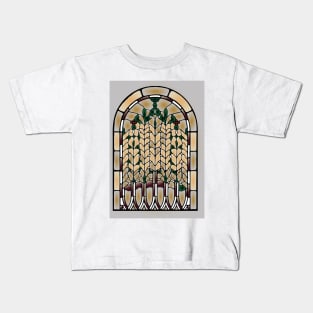 Stained Glass 20 (Style:8) Kids T-Shirt